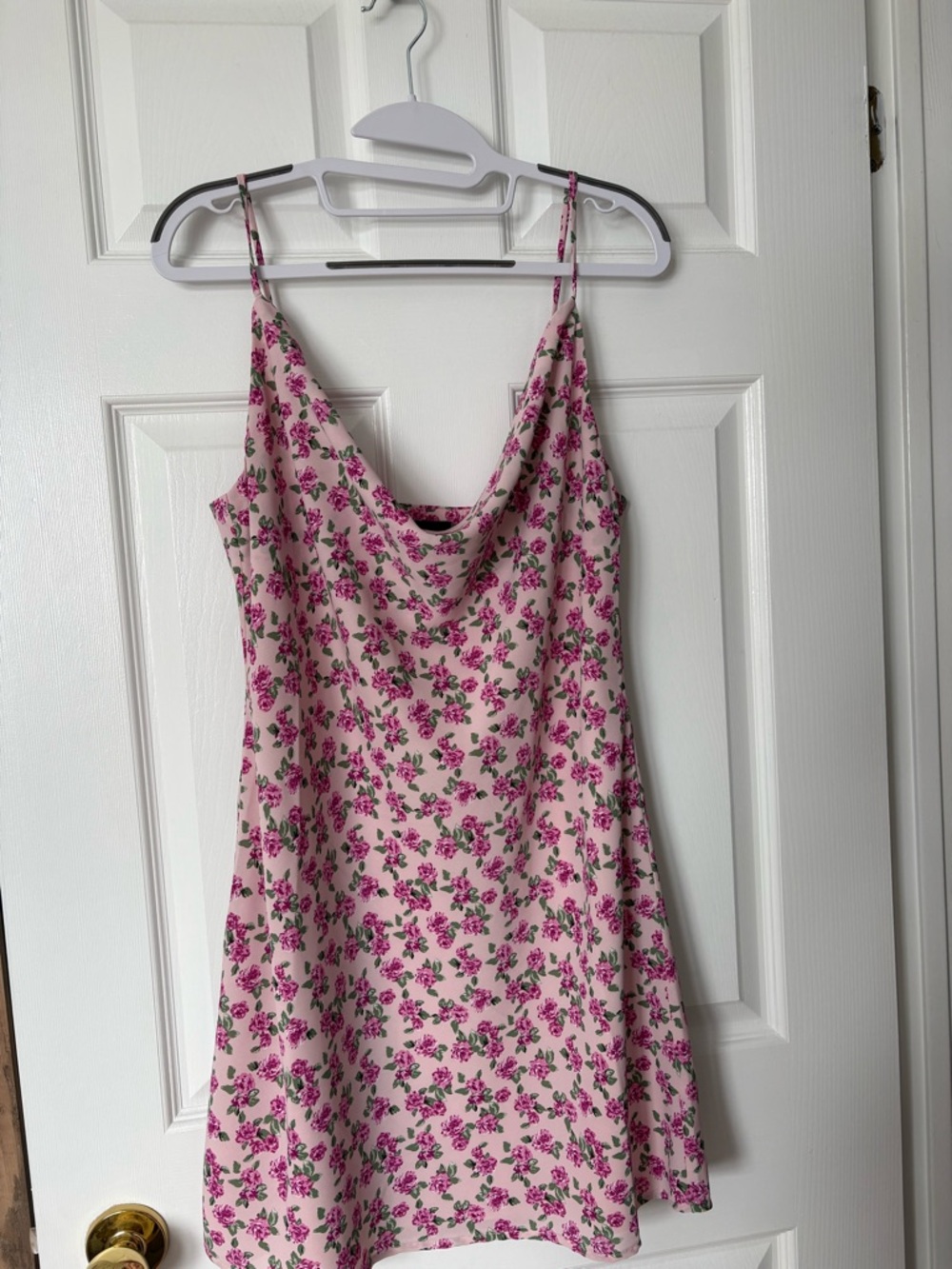 Vici Pink Floral Slip Dress